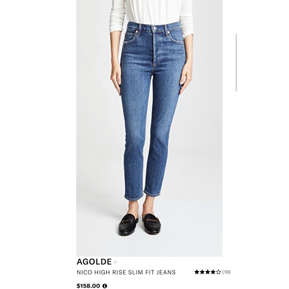 Agolde Nico High Rise Slim 27